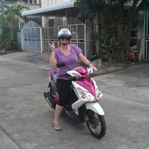 me on scooter