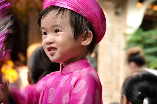 Hue, Vietnam.  At a Moon Festival celebration at Phoenix Education, the school where my friends teach.